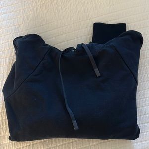 Theory Outlet Soft Navy Hoodie